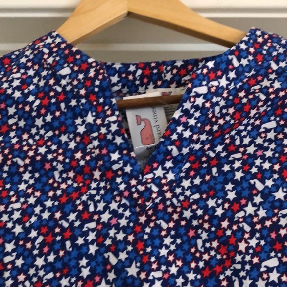 NWT Vineyard Vines Stars & Whales tunic top, S - Picture 2 of 4